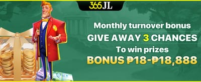 Monthly VIP Turnover Rebate promotion banner
